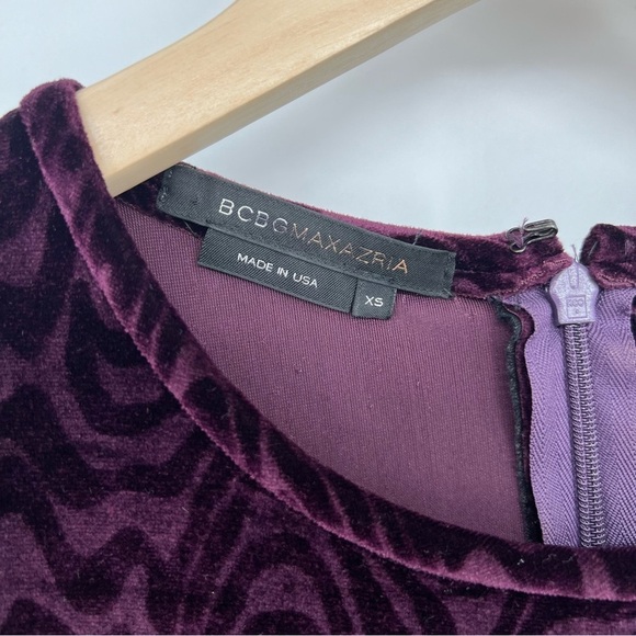 BCBG MaxAzria Velvet midi Maxi A Line Y2K‎ Dress - Picture 8 of 14